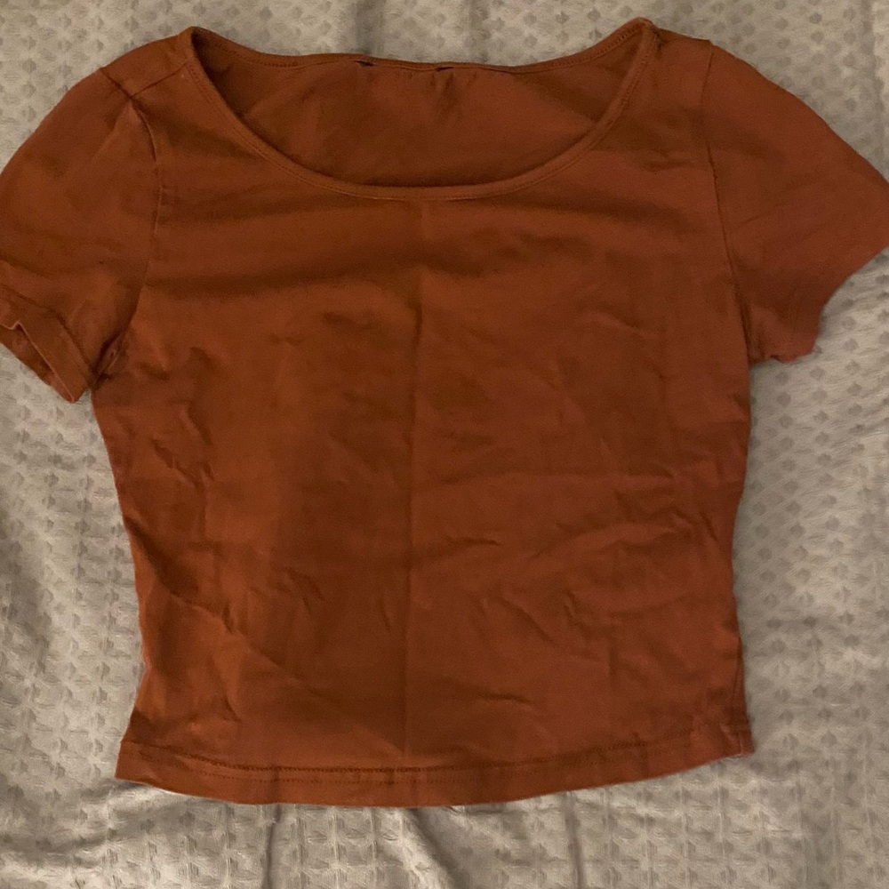 Cropped T shirt